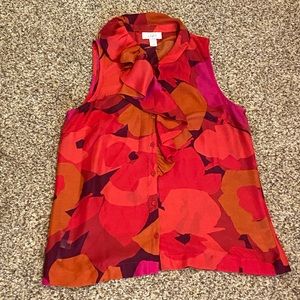 Floral Sleeveless Top